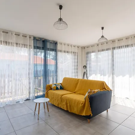 Maison Neuve Proche Ocean A Mimizan, 4 Pers, Clim, Wifi, Jardinet, Pistes Cyclables, Menage Inclus - Fr-1-50-91 *