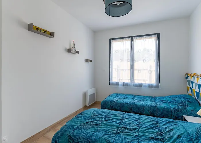 Maison Neuve Proche Ocean A Mimizan, 4 Pers, Clim, Wifi, Jardinet, Pistes Cyclables, Menage Inclus - Fr-1-50-91