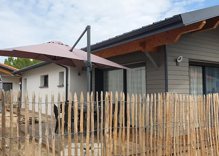 Maison Neuve Proche Ocean A Mimizan, 4 Pers, Clim, Wifi, Jardinet, Pistes Cyclables, Menage Inclus - Fr-1-50-91 * Mimizan-Plage